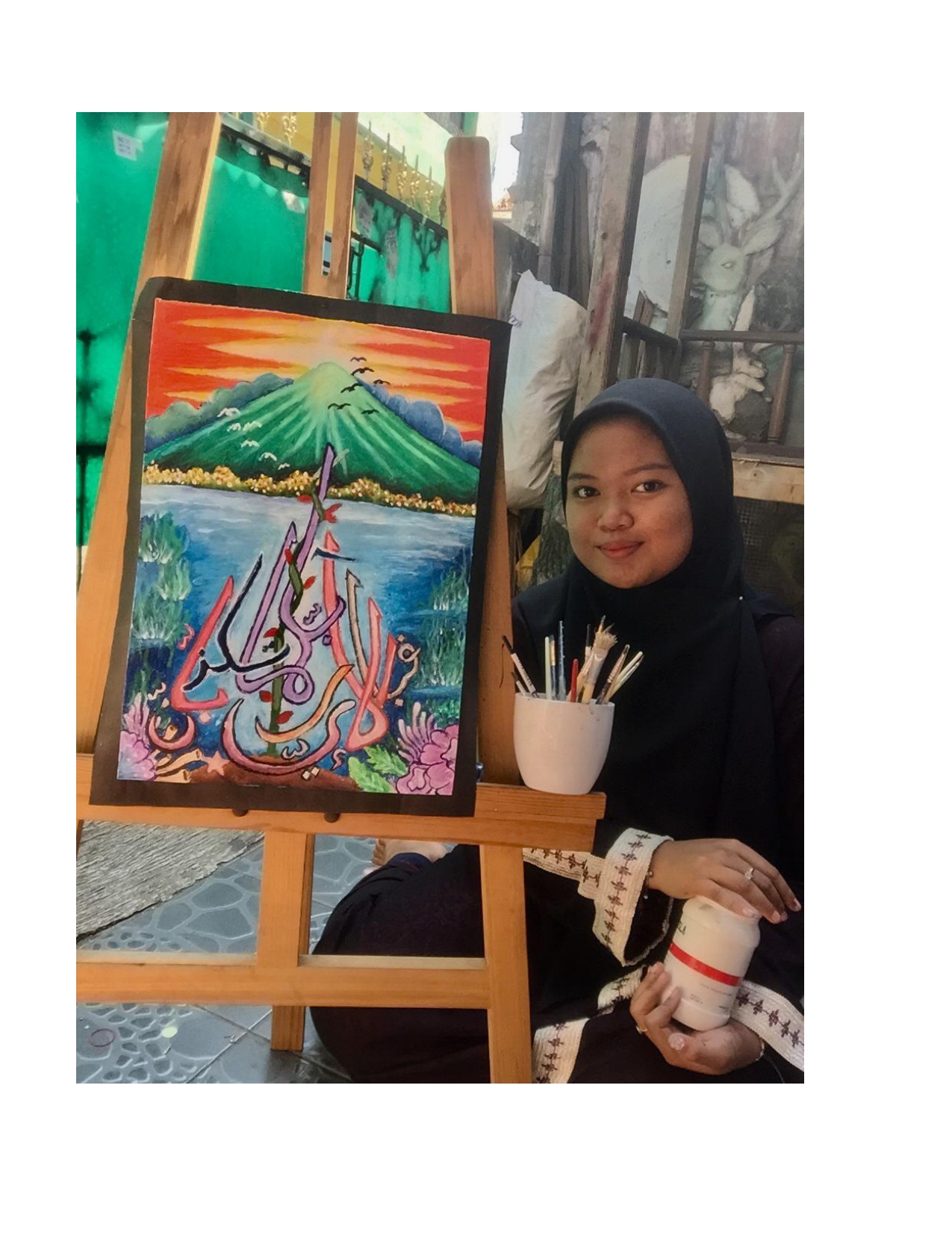 Juara 1 Lomba Kaligrafi Bulan Muharram